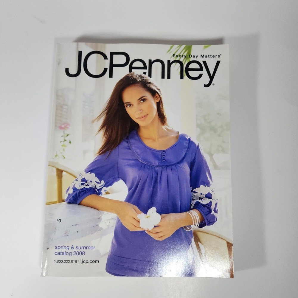 JCPenney‎ Penneys Spring/Summer 2008 BigBook~Department Store Catalog~VGUC